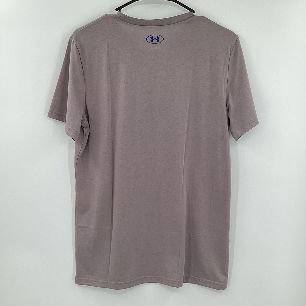 NWT Boys Under Armour Vintage Logo Short Sleeved Tee Youth XL Gray - Picture 3 of 6